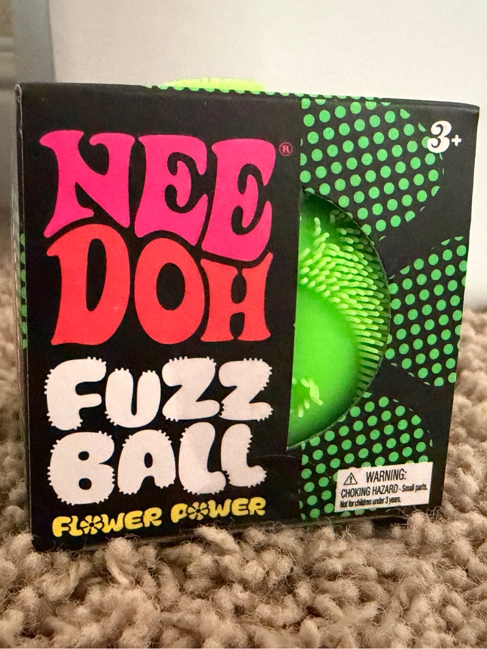 Needoh Fuzzball Flower Power